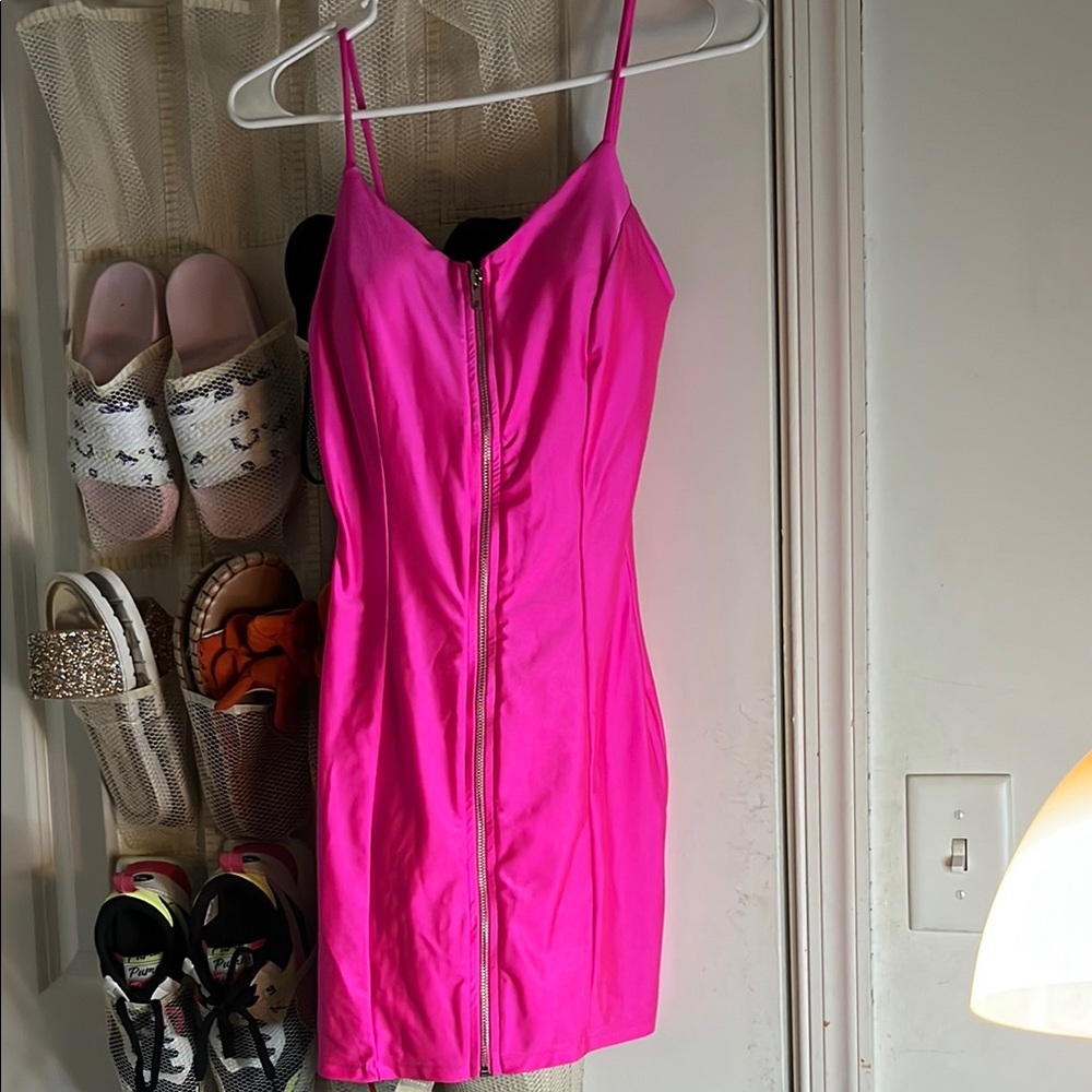 Iris Hot Pink Dress